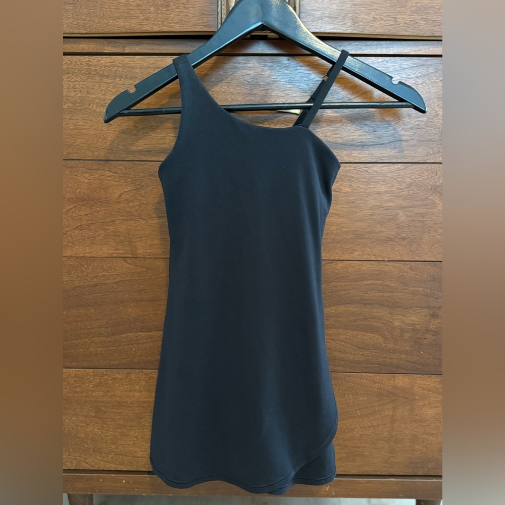 Athleta Girl Textured Black Tank